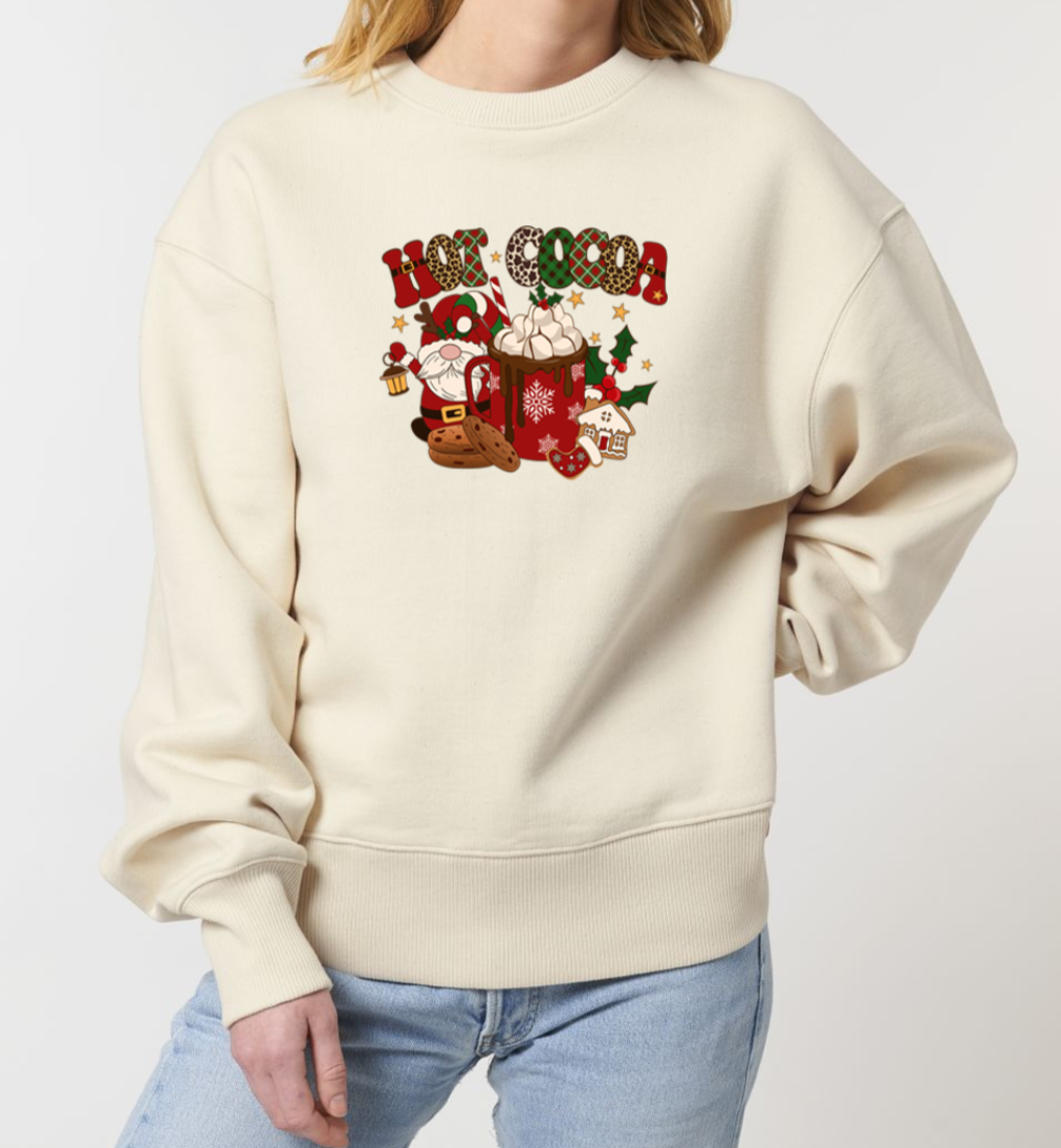 Sweatshirt oversize HOT COCOA