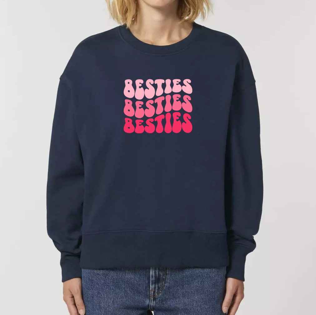 Sweatshirt oversize Besties