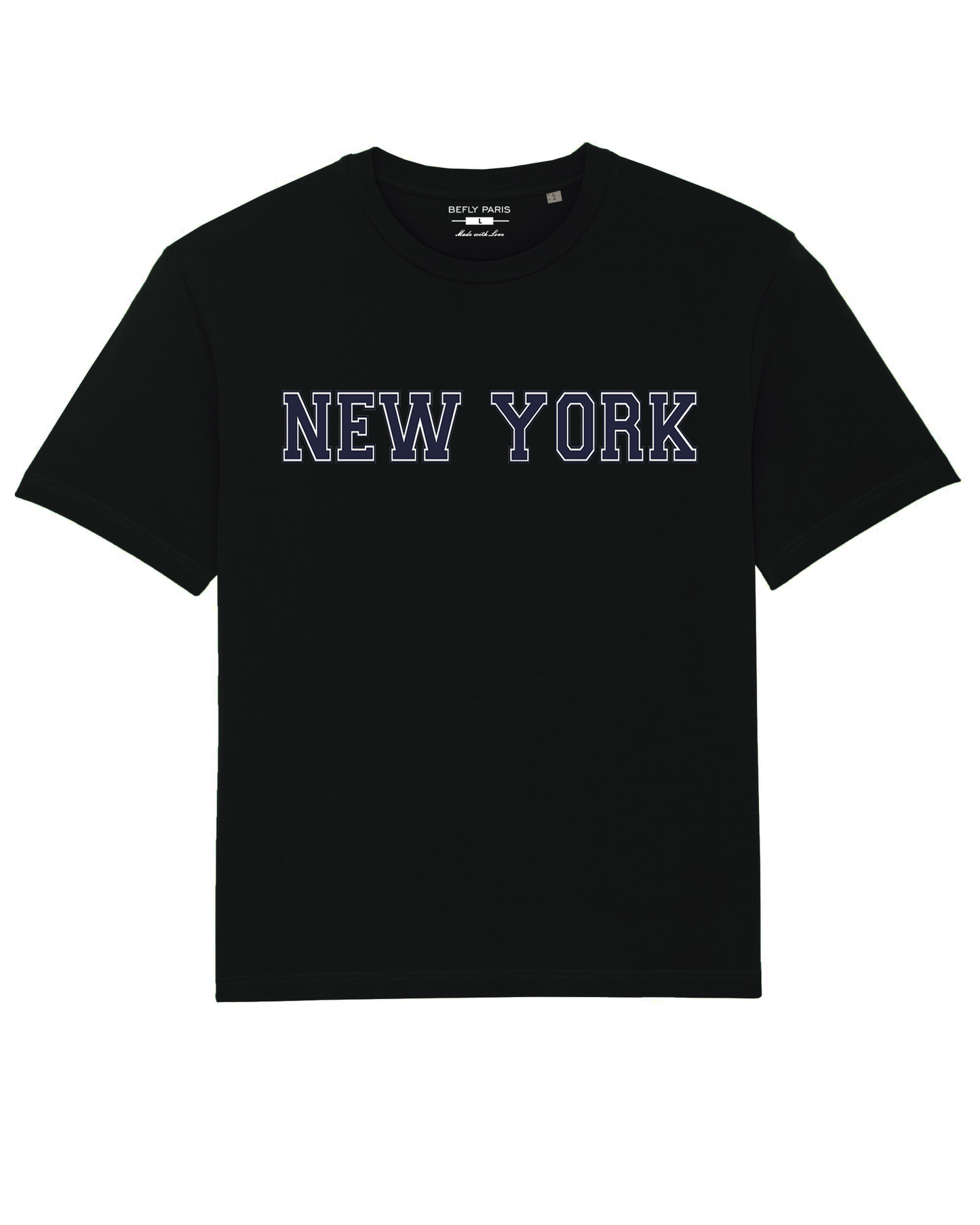 T-SHIRT NEW YORK, COUPE RELAX -UNISEXE