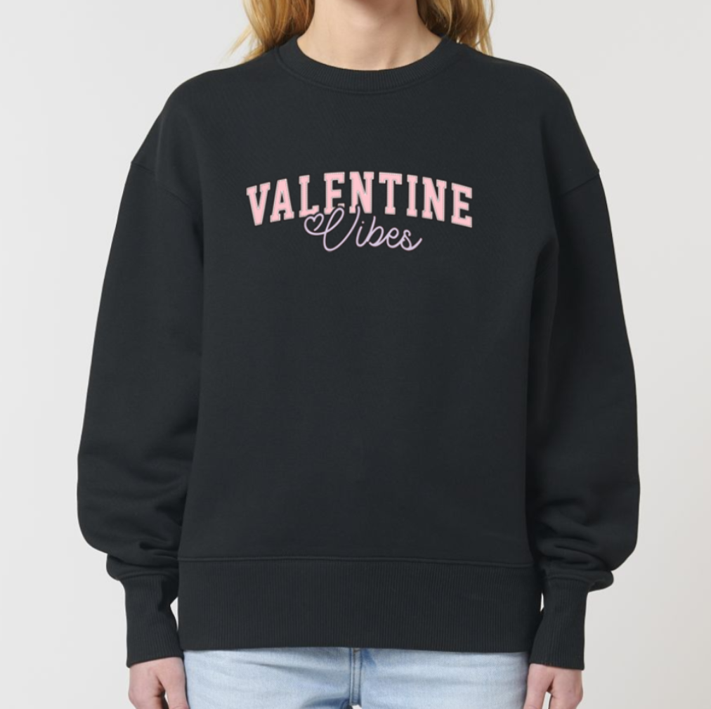 Sweatshirt oversize Valentine Vibes