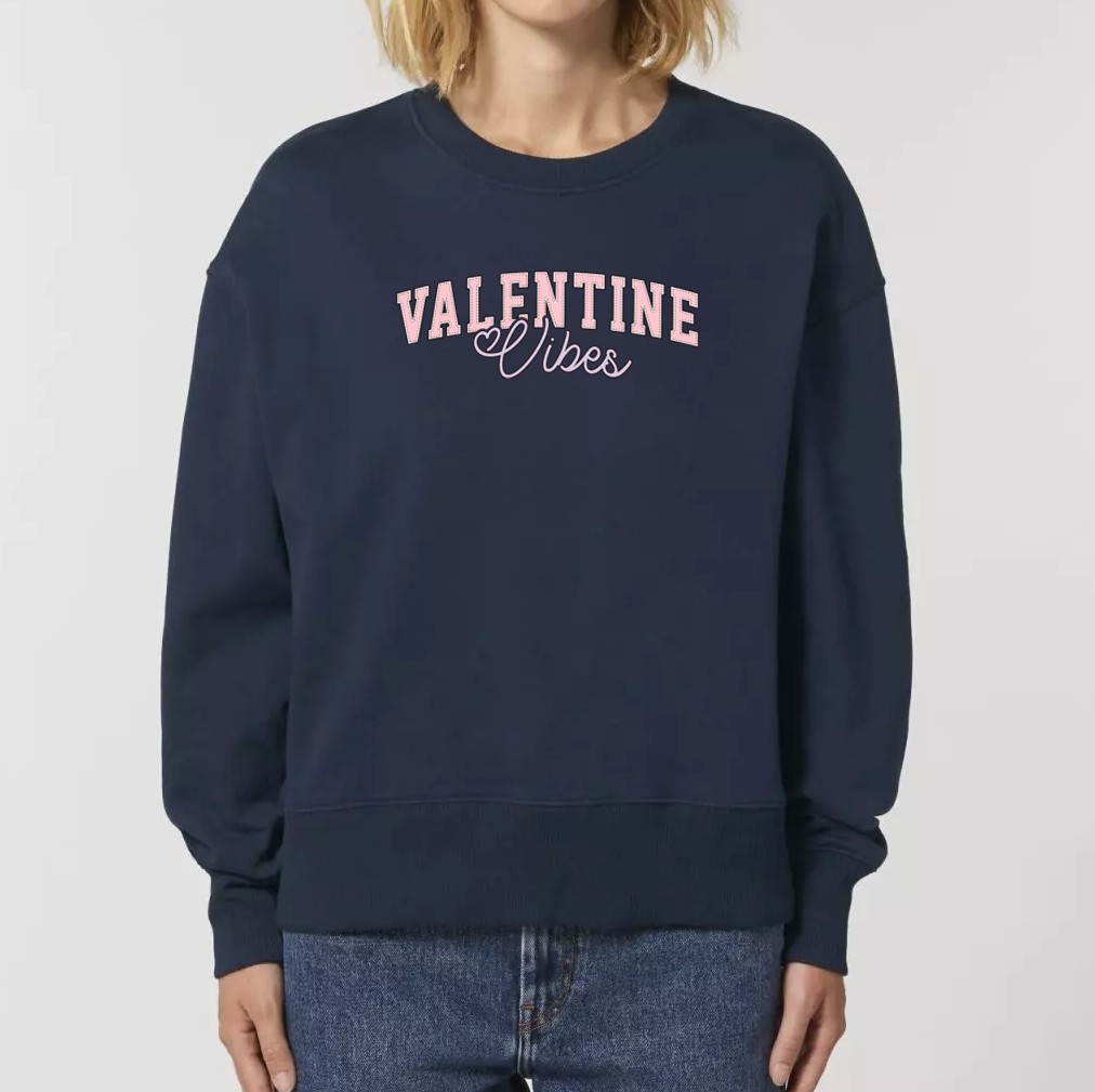 Sweatshirt oversize Valentine Vibes