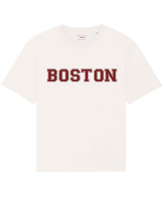 T-SHIRT BOSTON, COUPE RELAX  - UNISEXE