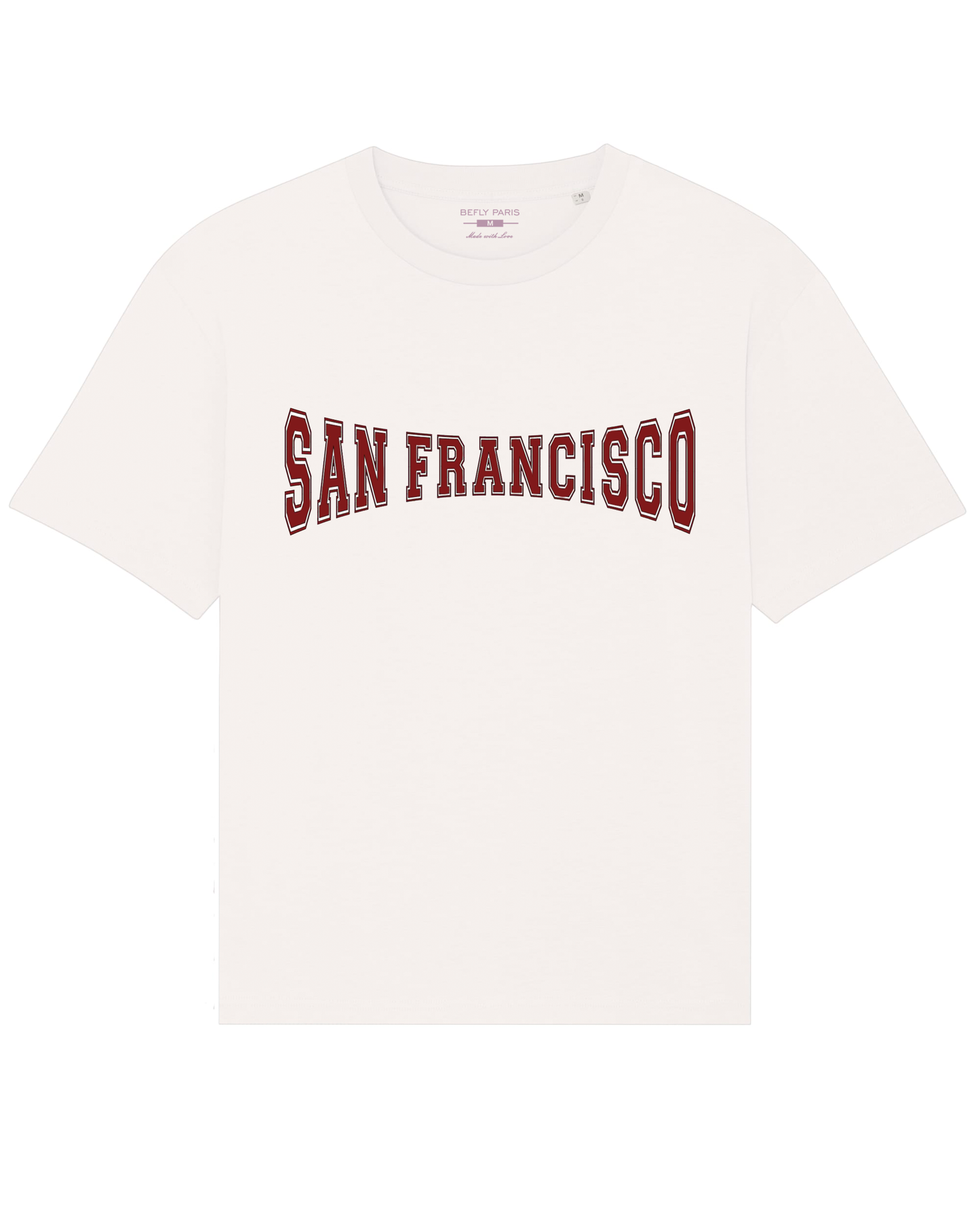 T-SHIRT SAN FRANCISCO, COUPE RELAX  - UNISEXE