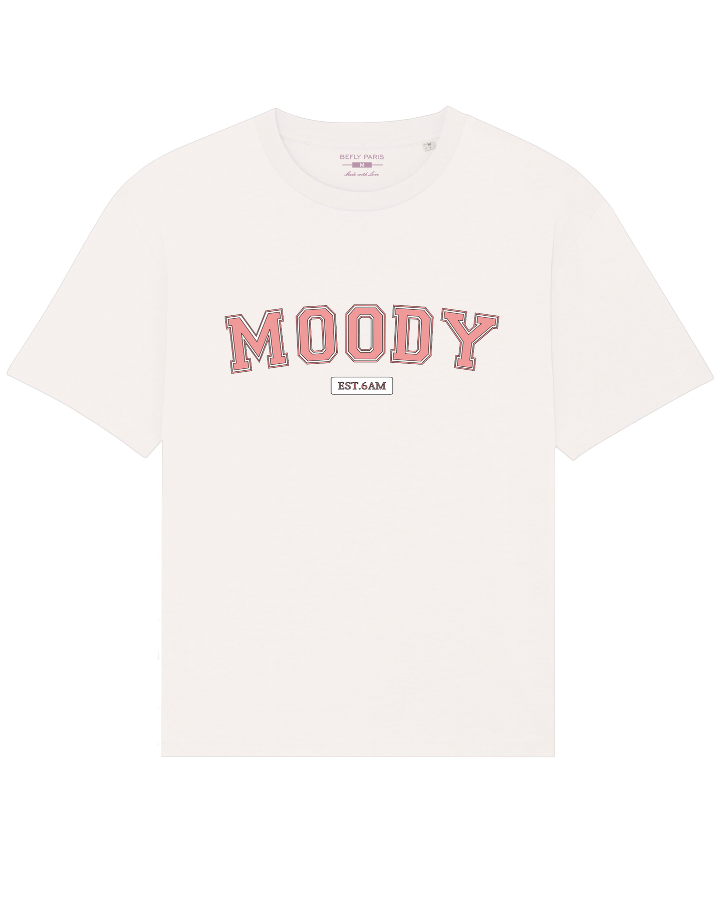 T-SHIRT MOODY, COUPE RELAX -Femme