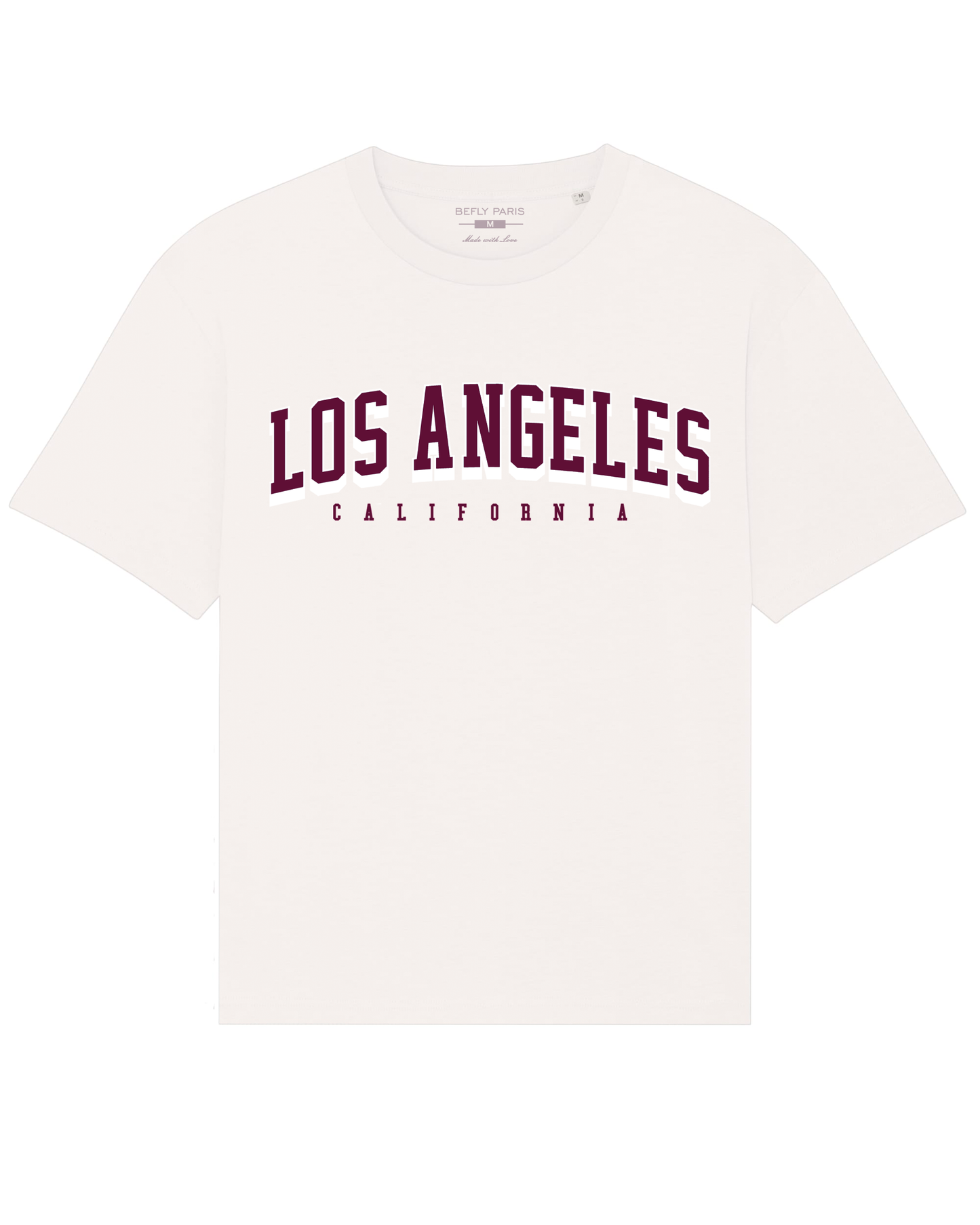 T-SHIRT LOS ANGELES, COUPE RELAX -UNISEXE