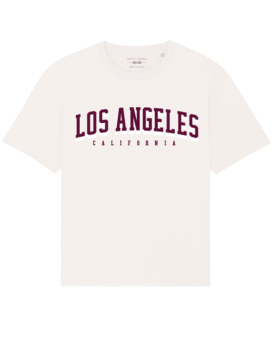 T-SHIRT LOS ANGELES, COUPE RELAX -UNISEXE