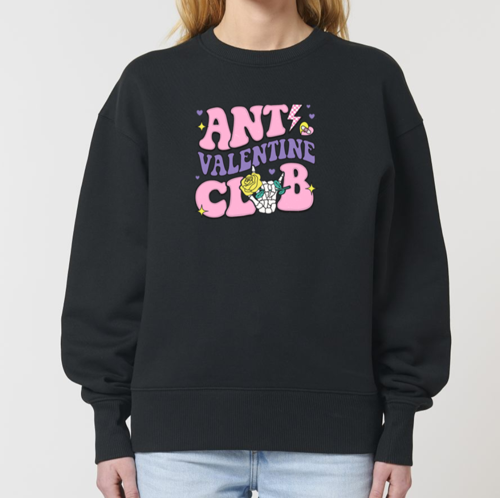 Sweatshirt oversize Anti V Club