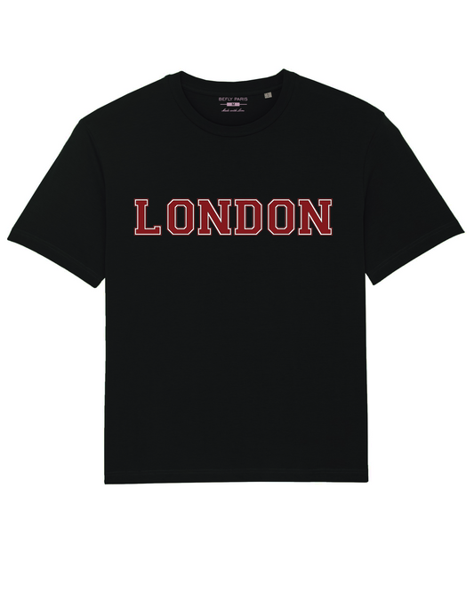 T-SHIRT LONDON , COUPE RELAX  -UNISEX