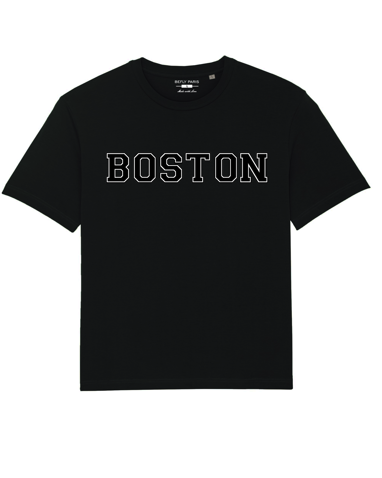 T-SHIRT BOSTON, COUPE RELAX  - UNISEXE