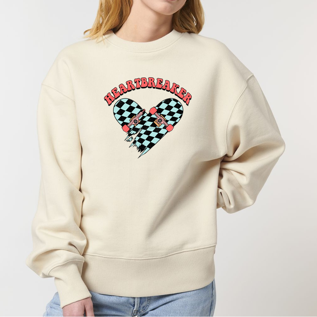 Sweatshirt oversize Heartbreaker